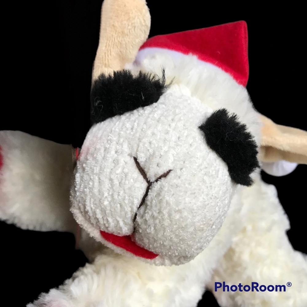 Santa Lambie/Lamb Chop Dog Toy - NWT
